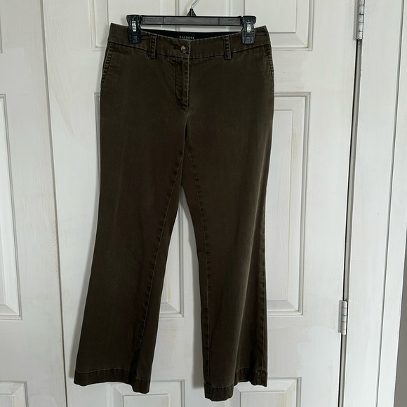 Talbots green pants size 2P - Picture 1 of 4